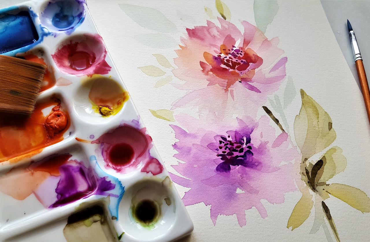 Different Watercolour Painting Techniques
